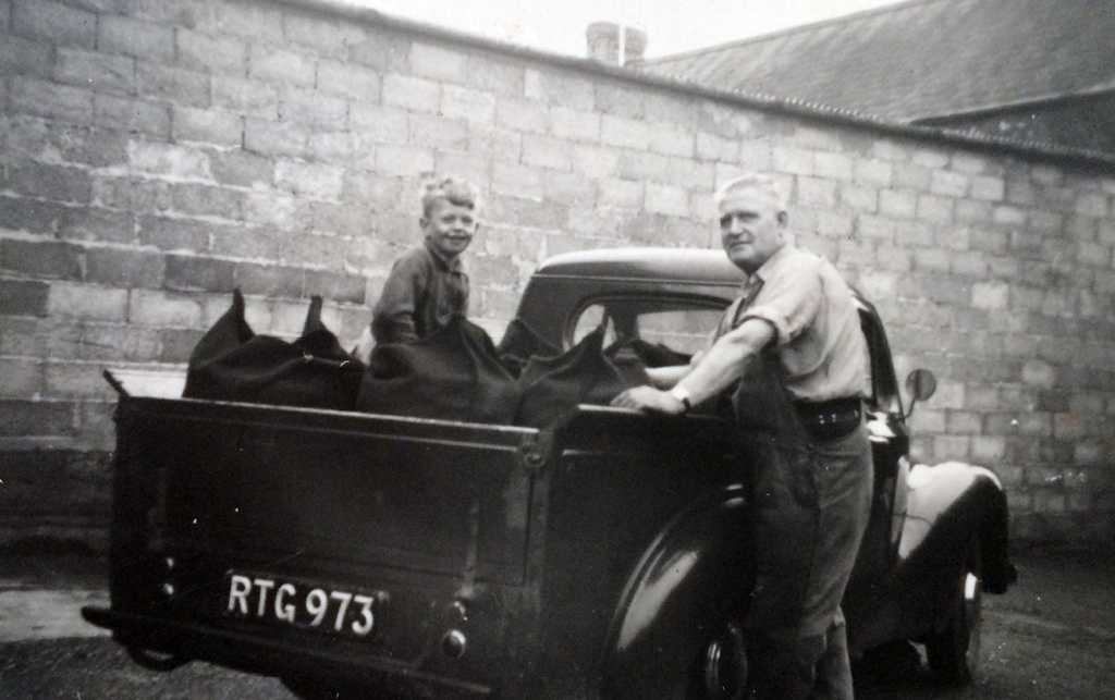 Bernard & Colwyn heading out for a delivery