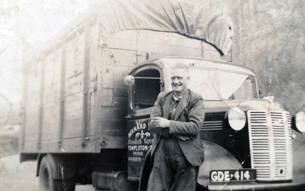 Bernard Belt could strip this hand made wooden body into a flat bed in his sleep